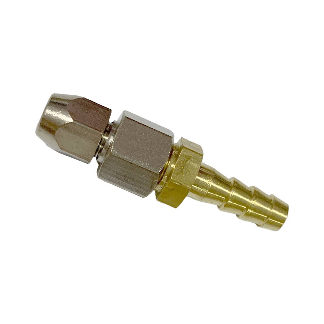 Compression Fitting Brass - وصلة خرطوم ضغط نحاسية 4 مم