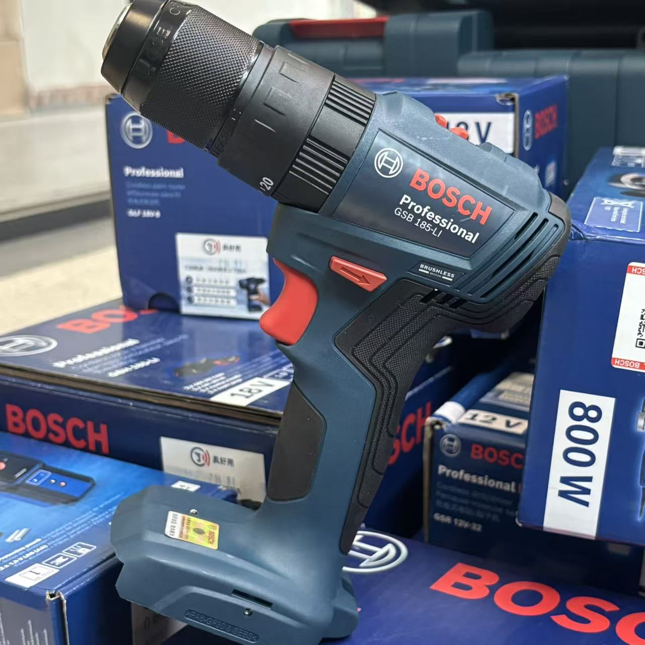 مثقاب كهربائي لاسلكي متعدد الو - مراجعة Bosch Drill Gsb 18V وسعره
