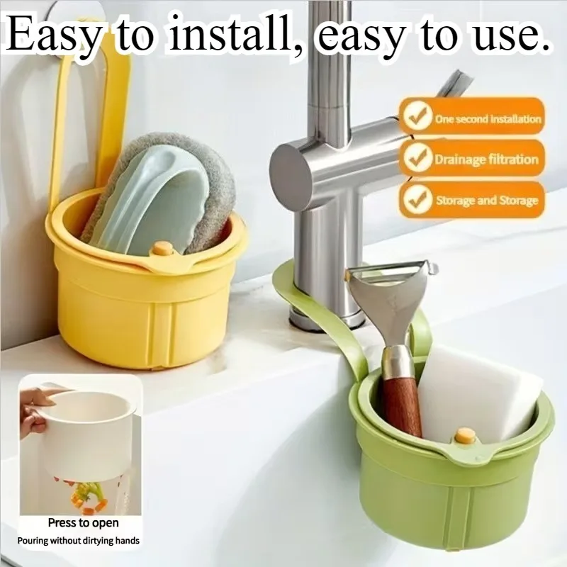 1 قطعة سلة مصفاة حوض المطبخ ذا - مراجعة Silicone Tap Washer وسعره