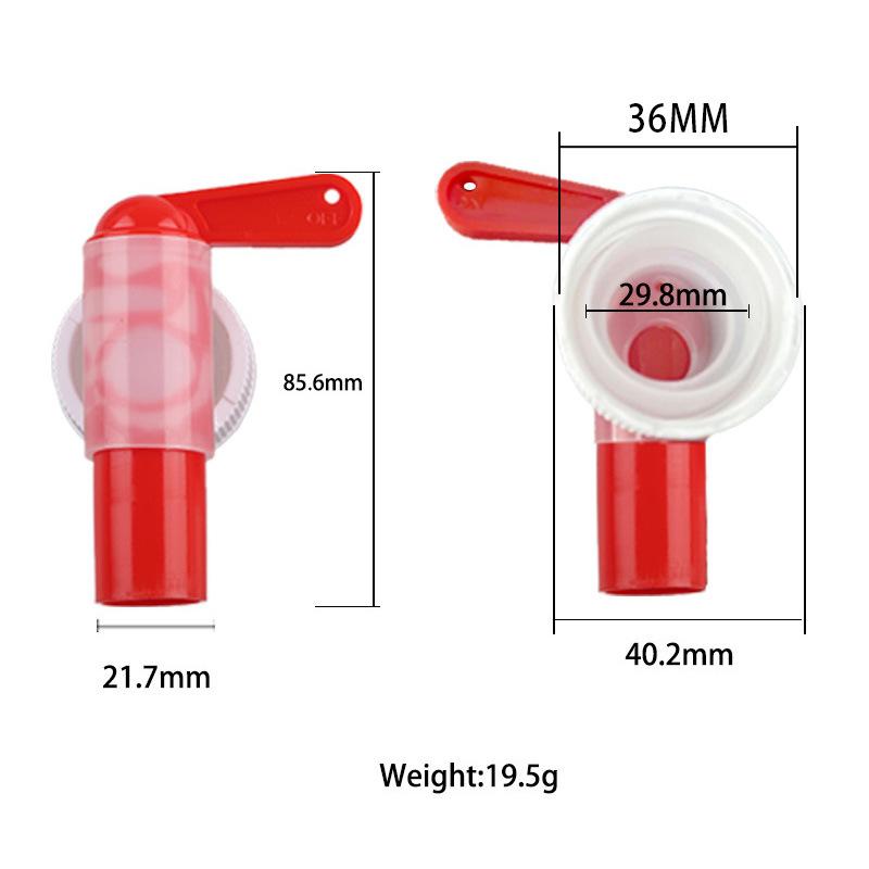 قطعة واحدة، صنبور بلاستيكي أحم - مراجعة Silicone Tap Washer وسعره